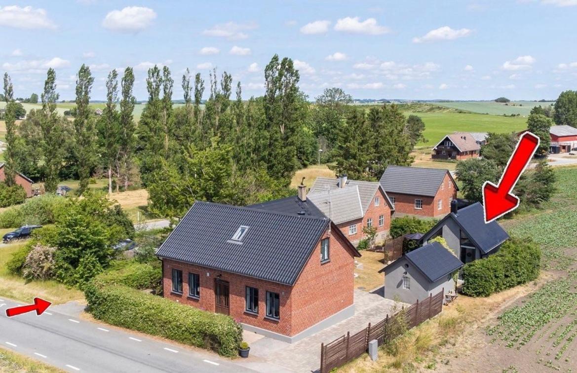Gaesthus I Naturskoent Laege Genarp Esterno foto